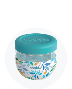 Quokka BUBBLE | Lightweight Food Container with Silicone Base 500 & 770 ml