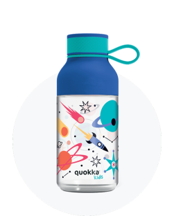 Quokka ICE KIDS | Botella Infantil Ecozen con Colgador 430 ml