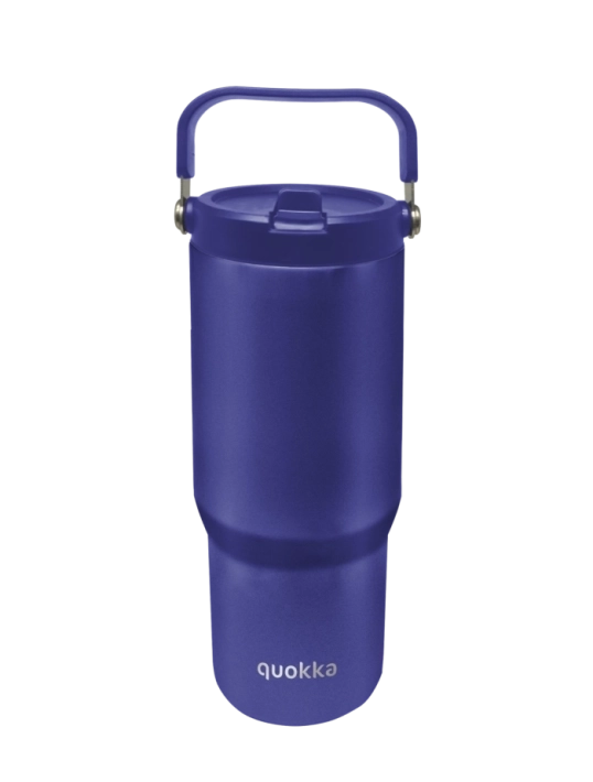 QUOKKA VASO COOL TERMO ACERO INOXIDABLE CON ASA CORE DUSK BLUE 860 ML