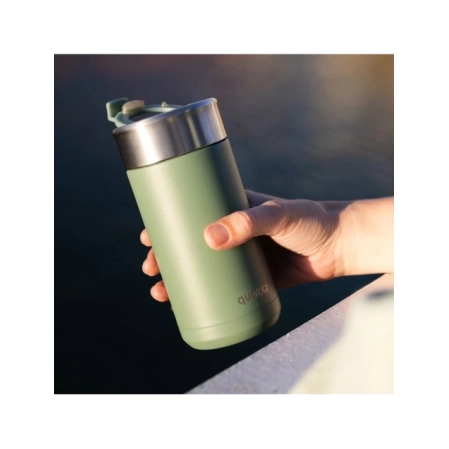 QUOKKA VASO CAFE TERMICO ACERO INOXIDABLE BOOST PINE 400 ML
