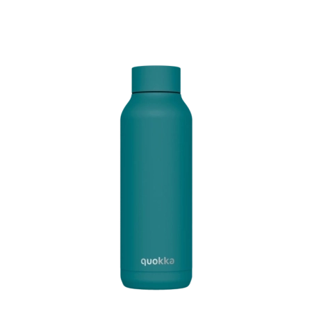 QUOKKA BOTELLA TERMO ACERO INOXIDABLE SOLID MIDNIGHT GREEN 510 ML