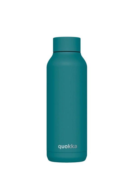 QUOKKA BOTELLA TERMO ACERO INOXIDABLE SOLID MIDNIGHT GREEN 510 ML