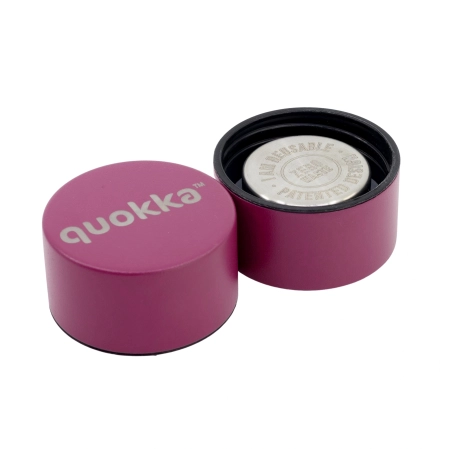QUOKKA BOTELLA TERMO ACERO INOXIDABLE SOLID BURGUNDY 510 ML
