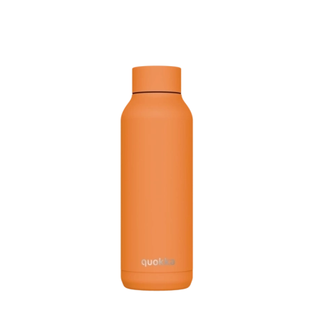 QUOKKA BOTELLA TERMO ACERO INOXIDABLE SOLID PAPAYA ORANGE 510 ML