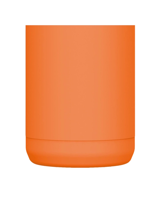 QUOKKA BOTELLA TERMO ACERO INOXIDABLE SOLID PAPAYA ORANGE 510 ML