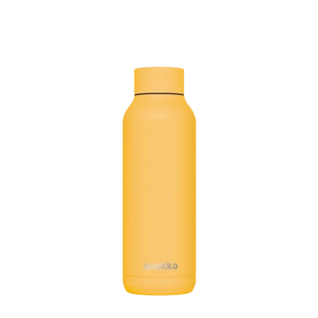 QUOKKA BOTELLA TERMO ACERO INOXIDABLE SOLID SAFFRON YELLOW 510 ML