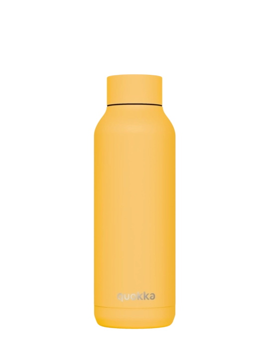 QUOKKA BOTELLA TERMO ACERO INOXIDABLE SOLID SAFFRON YELLOW 510 ML