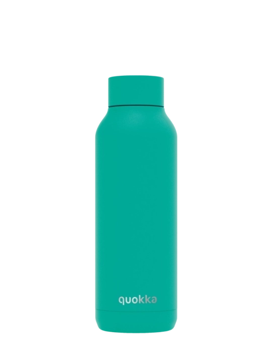 QUOKKA BOTELLA TERMO ACERO INOXIDABLE SOLID JADE GREEN 510 ML