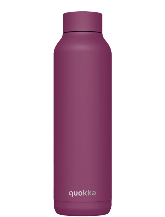 QUOKKA BOTELLA TERMO ACERO INOXIDABLE SOLID BURGUNDY 630 ML