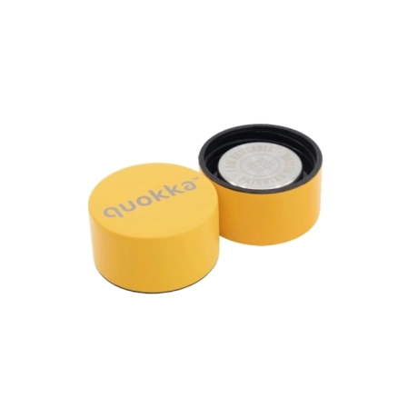 QUOKKA BOTELLA TERMO ACERO INOXIDABLE SOLID SAFFRON YELLOW 630 ML