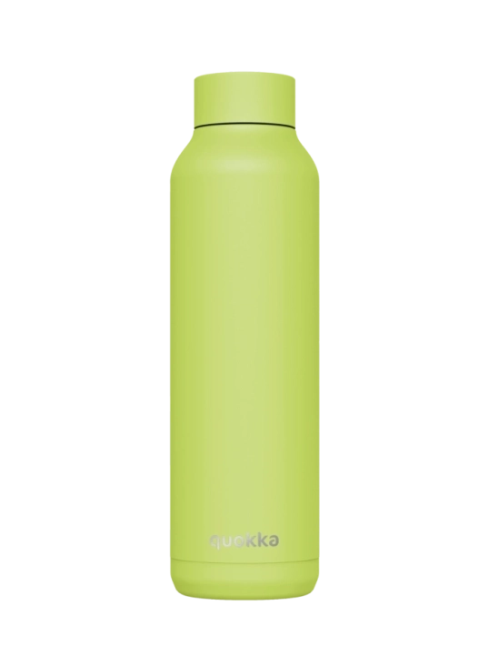 QUOKKA BOTELLA TERMO ACERO INOXIDABLE SOLID APPLE GREEN 630 ML