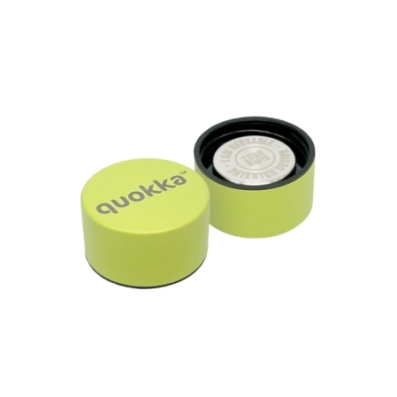 QUOKKA BOTELLA TERMO ACERO INOXIDABLE SOLID APPLE GREEN 630 ML