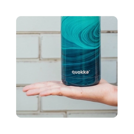 QUOKKA BOTELLA TERMO ACERO INOXIDABLE SOLID OCEAN 630 ML