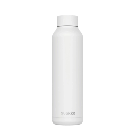 QUOKKA BOTELLA TERMO ACERO INOXIDABLE SOLID WHITE 630 ML