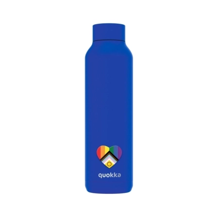 QUOKKA BOTELLA TERMO ACERO INOXIDABLE SOLID ULTRAMARINE PRIDE 630 ML CUSTOM