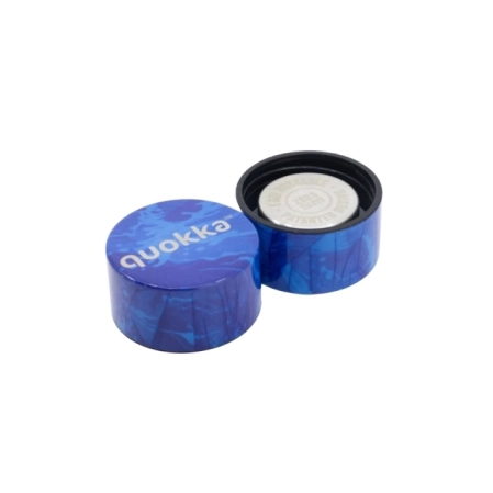 QUOKKA BOTELLA TERMO ACERO INOXIDABLE SOLID CON COLGADOR WAVES 630 ML