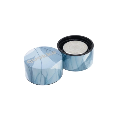 QUOKKA BOTELLA TERMO ACERO INOXIDABLE SOLID CON COLGADOR BLUE WIND 630 ML