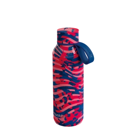 QUOKKA BOTELLA TERMO ACERO INOXIDABLE SOLID CON COLGADOR CLASH 510 ML