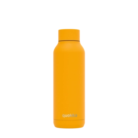 QUOKKA BOTELLA TERMO ACERO INOXIDABLE SOLID AMBER YELLOW 510 ML