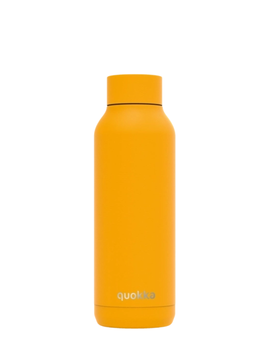 QUOKKA BOTELLA TERMO ACERO INOXIDABLE SOLID AMBER YELLOW 510 ML