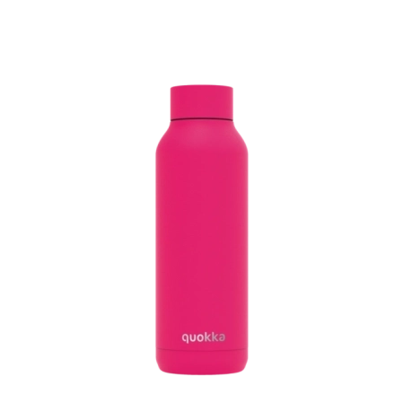 QUOKKA BOTELLA TERMO ACERO INOXIDABLE SOLID RASPBERRY PINK 510 ML