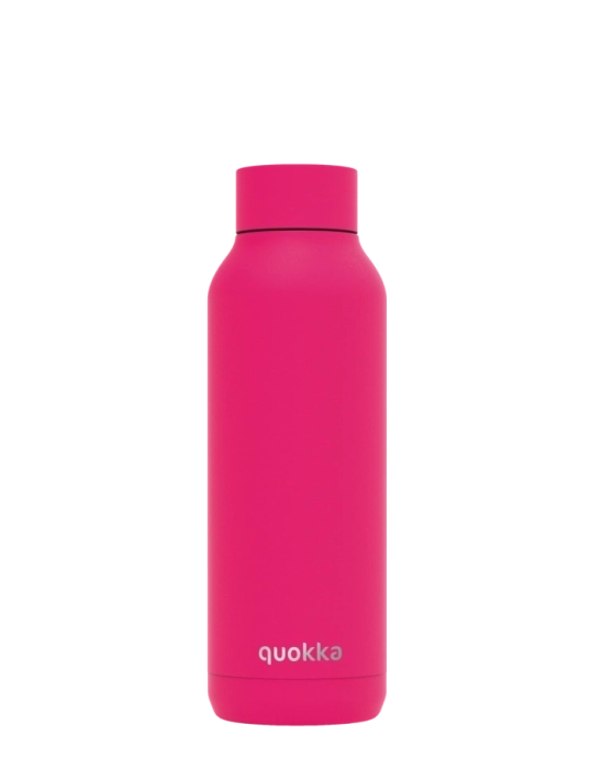 QUOKKA BOTELLA TERMO ACERO INOXIDABLE SOLID RASPBERRY PINK 510 ML