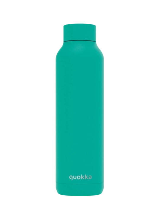 QUOKKA BOTELLA TERMO ACERO INOXIDABLE SOLID JADE GREEN 630 ML