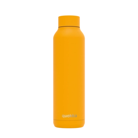 QUOKKA BOTELLA TERMO ACERO INOXIDABLE SOLID AMBER YELLOW 630 ML