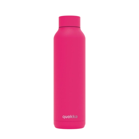 QUOKKA BOTELLA TERMO ACERO INOXIDABLE SOLID RASPBERRY PINK 630 ML
