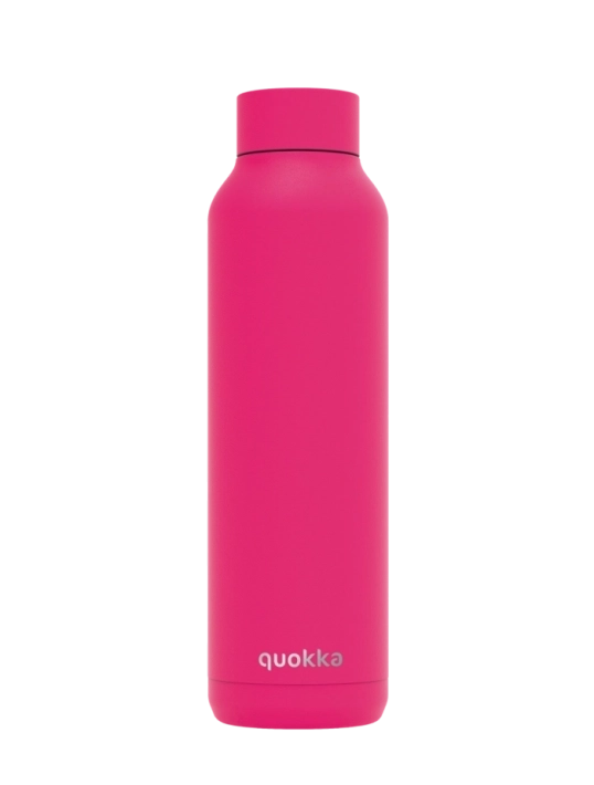 QUOKKA BOTELLA TERMO ACERO INOXIDABLE SOLID RASPBERRY PINK 630 ML