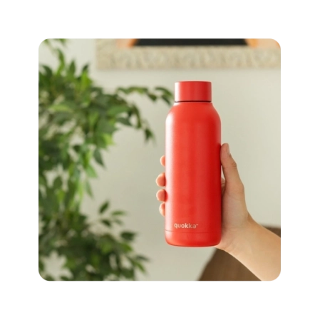 QUOKKA BOTELLA TERMO ACERO INOXIDABLE SOLID LAVA POWDER 510 ML