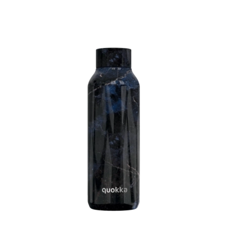 QUOKKA BOTELLA TERMO ACERO INOXIDABLE SOLID BLACK MARBLE 510 ML