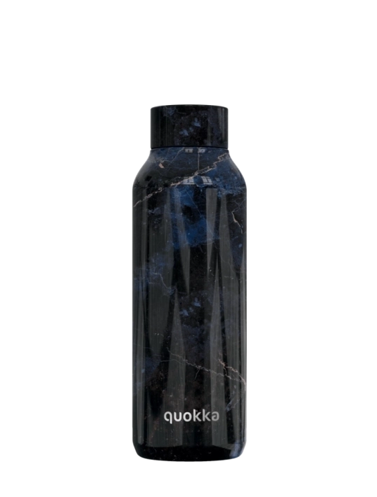 QUOKKA BOTELLA TERMO ACERO INOXIDABLE SOLID BLACK MARBLE 510 ML