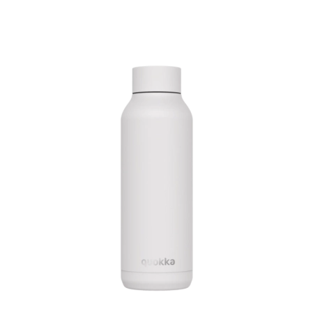 QUOKKA BOTELLA TERMO ACERO INOXIDABLE SOLID WHITE 510 ML