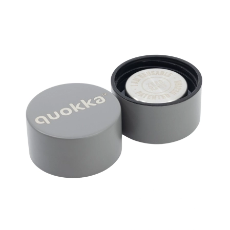 QUOKKA BOTELLA TERMO ACERO INOXIDABLE SOLID GREY 510 ML