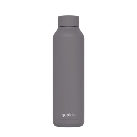 QUOKKA BOTELLA TERMO ACERO INOXIDABLE SOLID GREY 630 ML