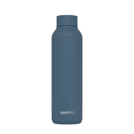 QUOKKA BOTELLA TERMO ACERO INOXIDABLE SOLID STONE BLUE 630 ML