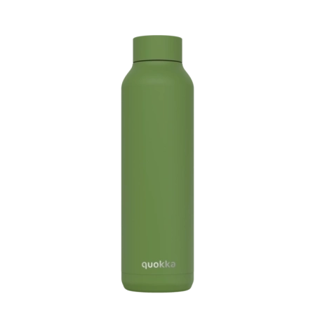 QUOKKA BOTELLA TERMO ACERO INOXIDABLE SOLID OLIVE GREEN 630 ML