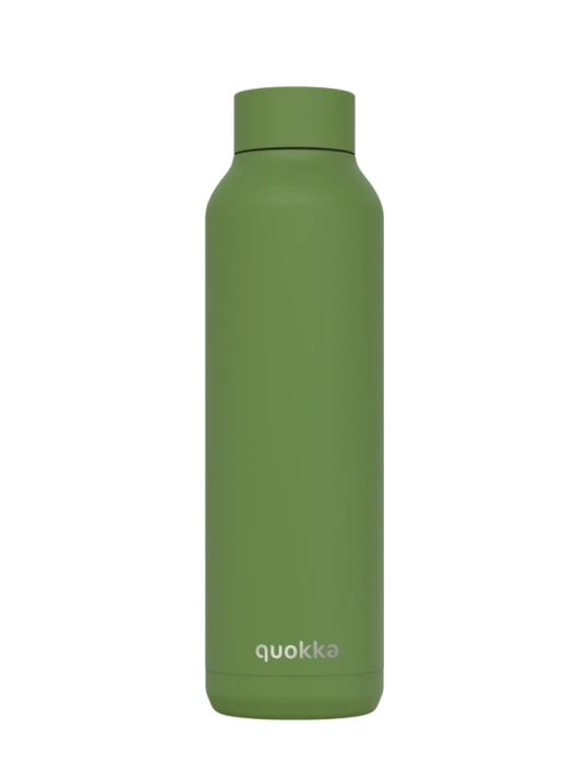 QUOKKA BOTELLA TERMO ACERO INOXIDABLE SOLID OLIVE GREEN 630 ML