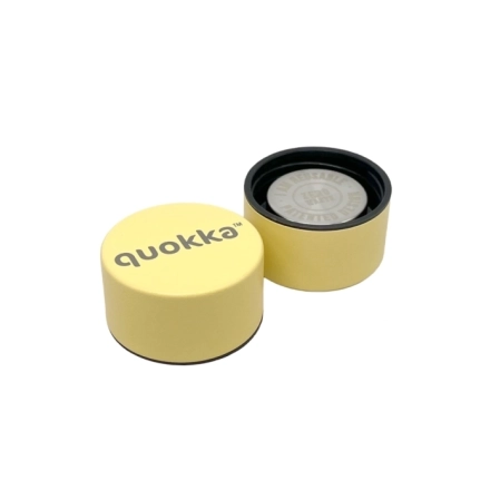 QUOKKA BOTELLA TERMO ACERO INOXIDABLE SOLID LIGHT YELLOW 630 ML