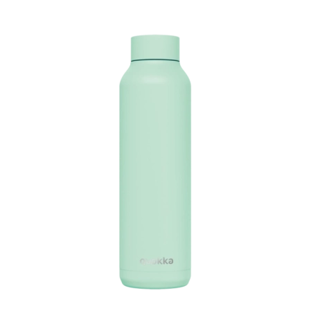 QUOKKA BOTELLA TERMO ACERO INOXIDABLE SOLID MINT 630 ML