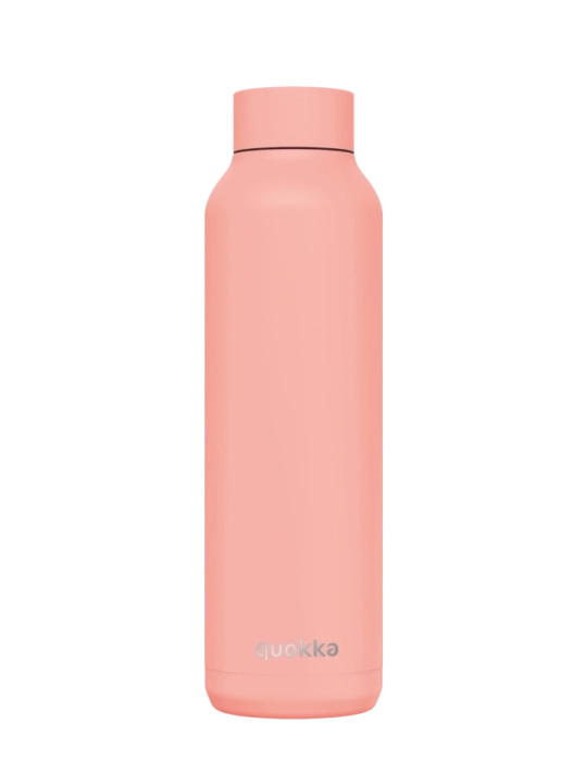 QUOKKA BOTELLA TERMO ACERO INOXIDABLE SOLID PASTEL PEACH 630 ML
