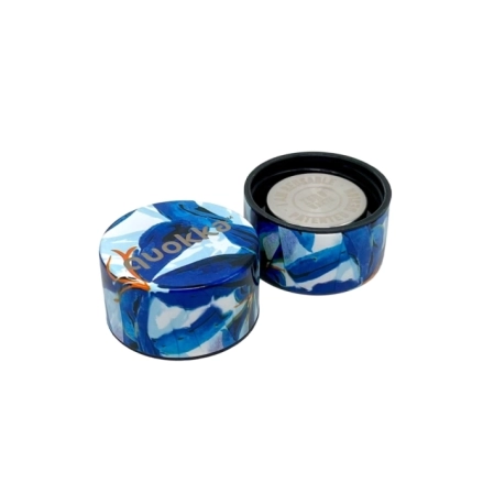 QUOKKA BOTELLA TERMO ACERO INOXIDABLE SOLID BLUE HIBISCUS 510 ML