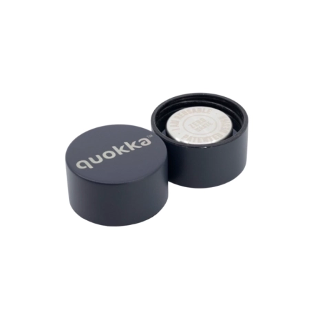 QUOKKA BOTELLA TERMO ACERO INOXIDABLE SOLID CON COLGADOR SLATE 510 ML