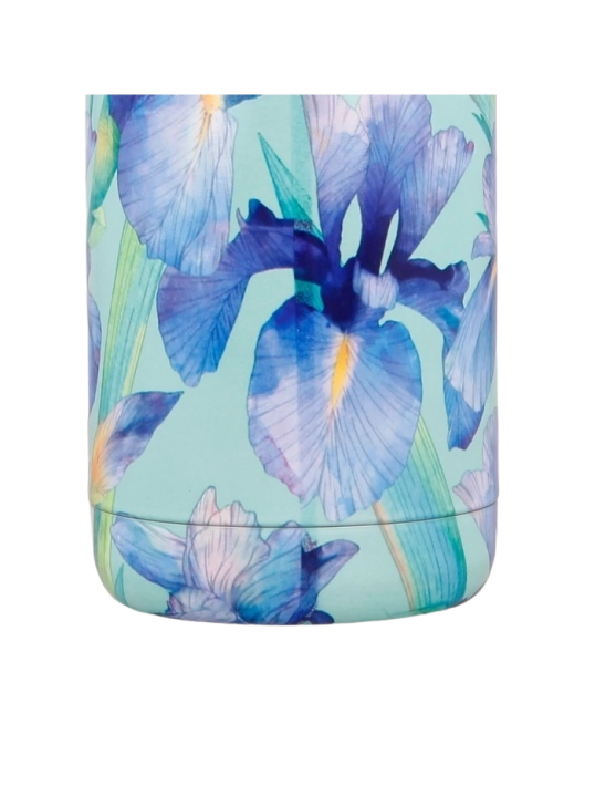 QUOKKA BOTELLA TERMO ACERO INOXIDABLE SOLID BLUE IRISES 850 ML