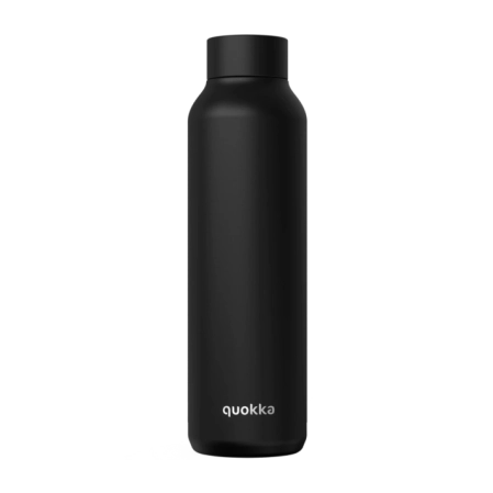 QUOKKA BOTELLA TERMO ACERO INOXIDABLE SOLID JET BLACK 850 ML