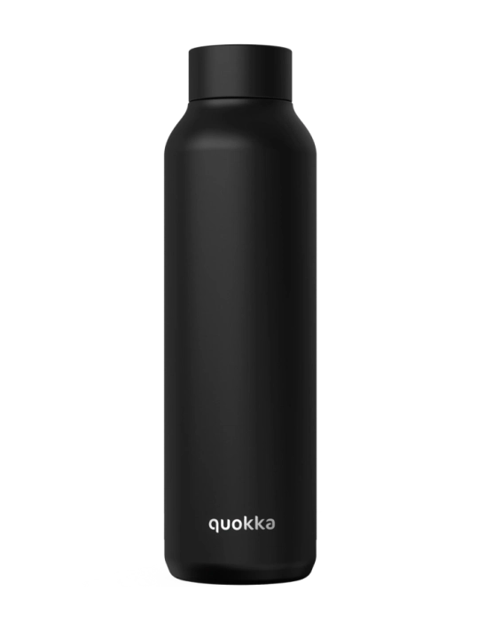 QUOKKA BOTELLA TERMO ACERO INOXIDABLE SOLID JET BLACK 850 ML