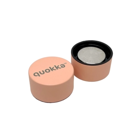 QUOKKA BOTELLA TERMO ACERO INOXIDABLE SOLID PASTEL PEACH 850 ML
