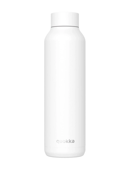 QUOKKA BOTELLA TERMO ACERO INOXIDABLE SOLID WHITE 850 ML