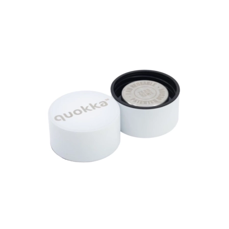 QUOKKA BOTELLA TERMO ACERO INOXIDABLE SOLID WHITE 850 ML